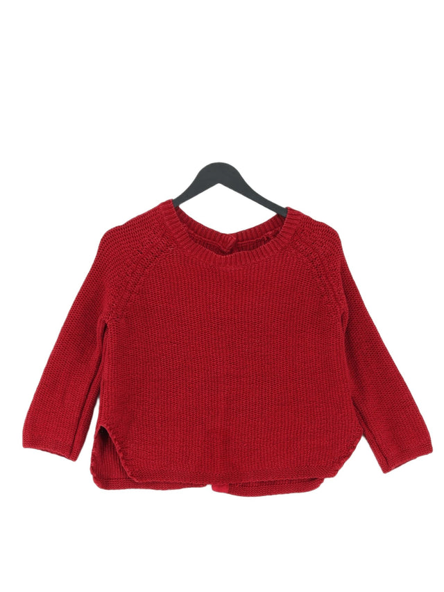 By Malene Birger Women's Top M Red Cotton with Linen