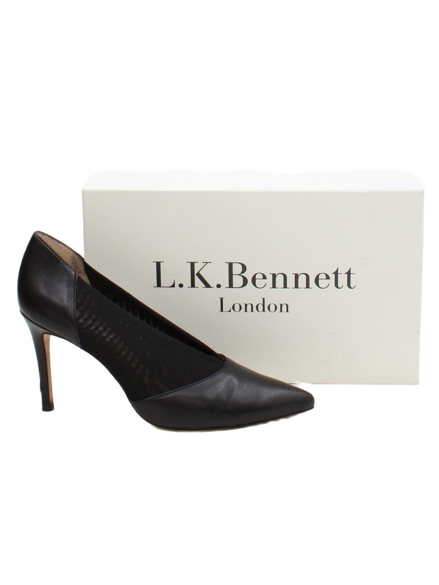 L.K. Bennett Women's Heels UK 6 Blue 100% Other