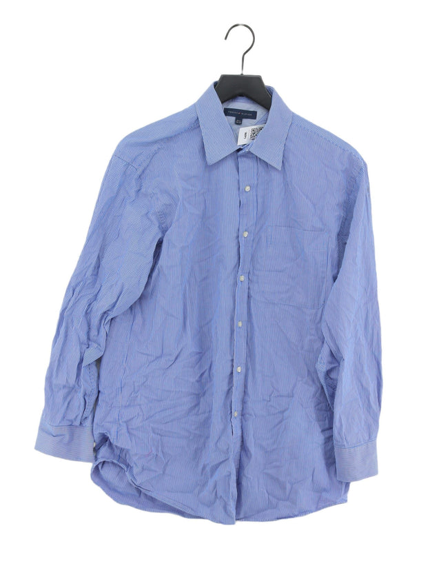 Tommy Hilfiger Men's Shirt Chest: 32 in Blue 100% Cotton