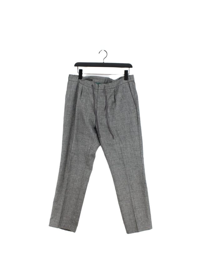 Charles Tyrwhitt Men's Suit Trousers W 34 in Grey