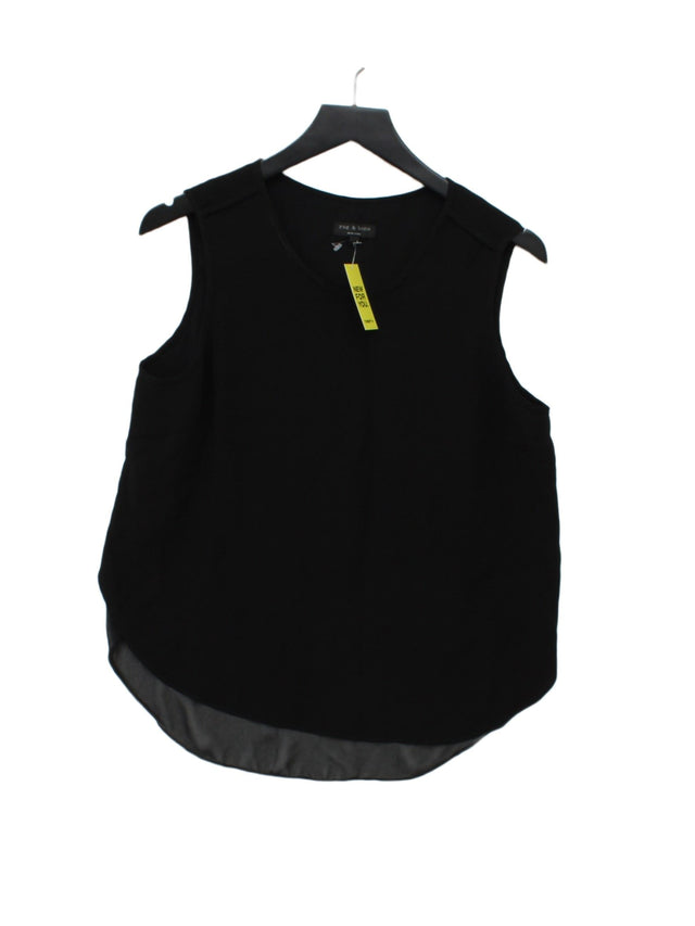 Rag & Bone Women's T-Shirt L Black Other with Polyester