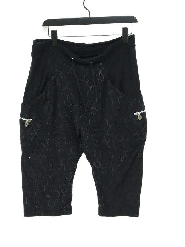 Cyberdog Men's Shorts S Black Cotton with Spandex