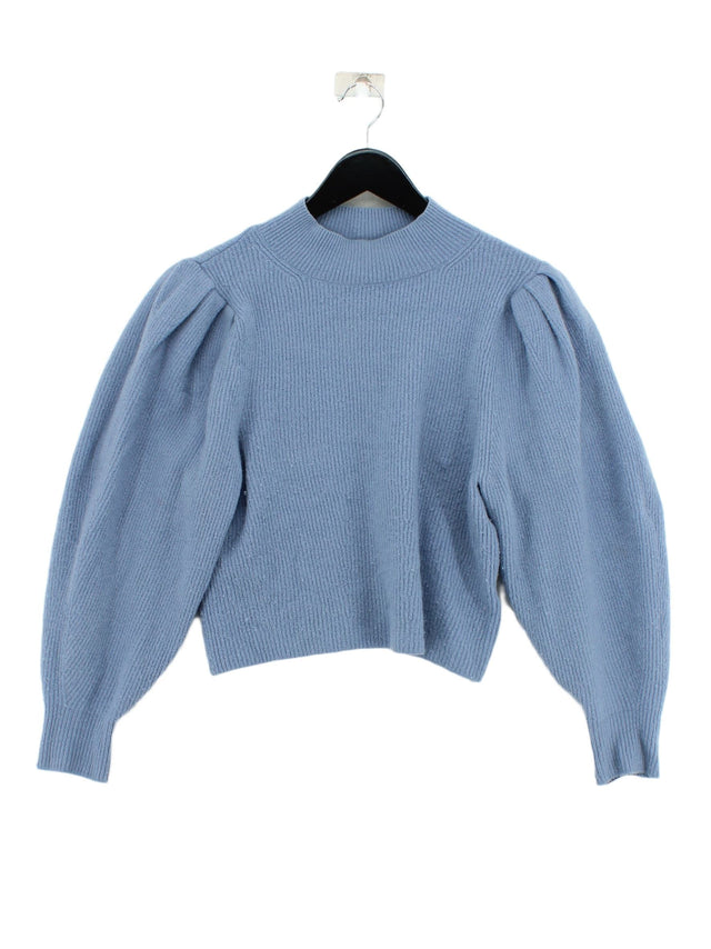 & Other Stories Women's Jumper XS Blue Wool with Elastane, Other, Polyamide