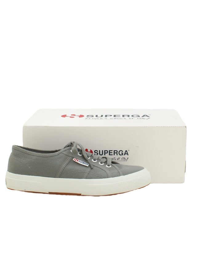 Superga Women's Trainers UK 6 Grey 100% Other