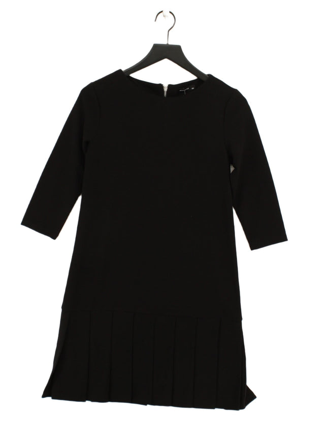 Reserved Women's Midi Dress XS Black Polyester with Elastane