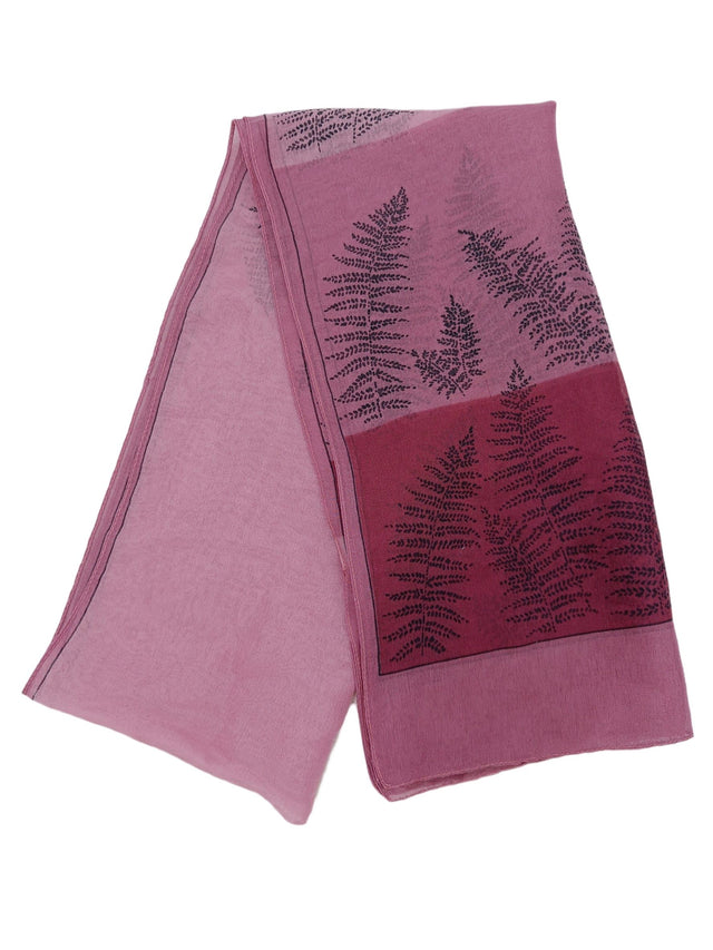 Debenhams Women's Scarf Pink 100% Polyester