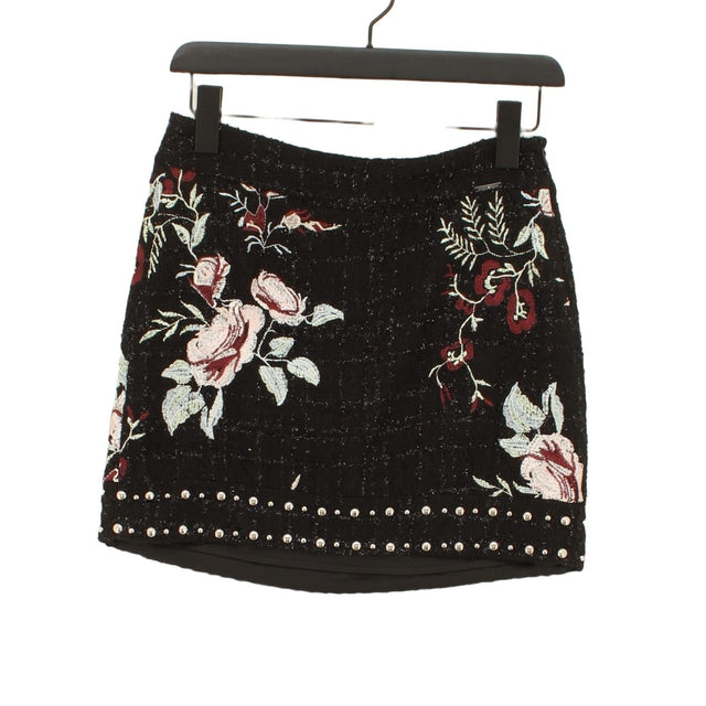 Liu Jo Women's Mini Skirt S Black 100% Polyester