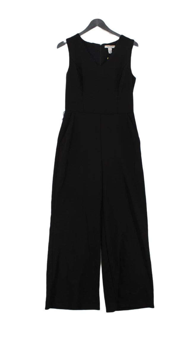 White House Black Market Women's Jumpsuit UK 8 Black Polyester with Spandex