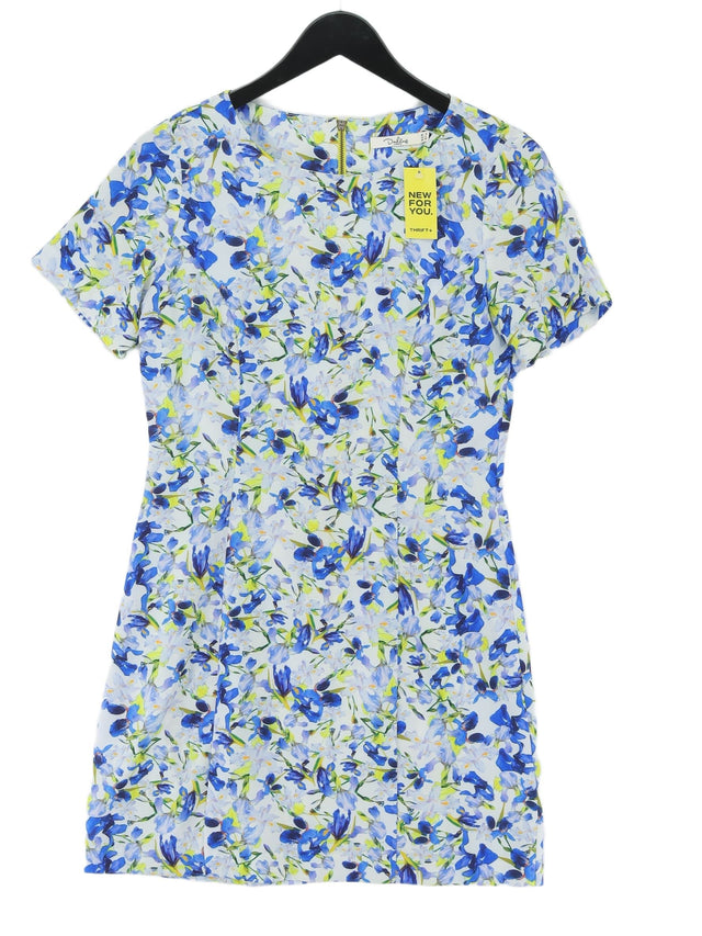 Darling Women's Mini Dress UK 10 Cream Polyester with Elastane