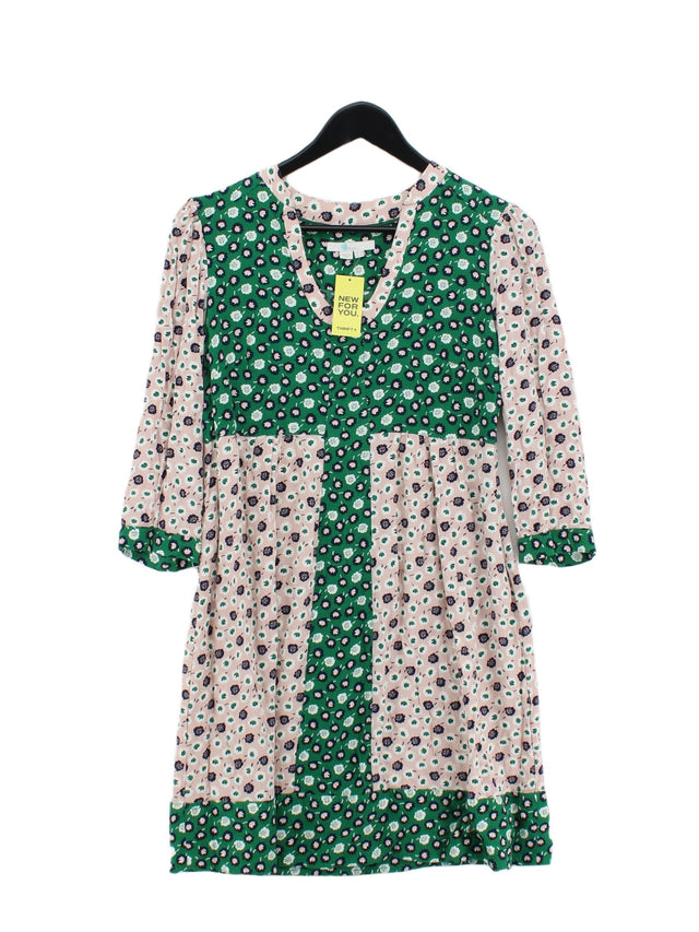 Boden Women's Midi Dress UK 12 Green 100% Viscose