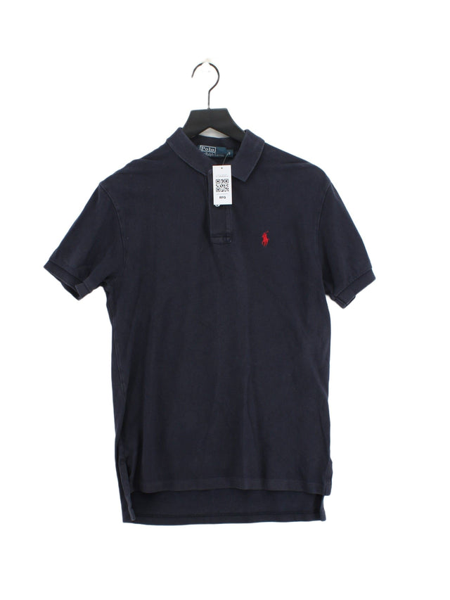 Ralph Lauren Men's Polo S Blue 100% Cotton