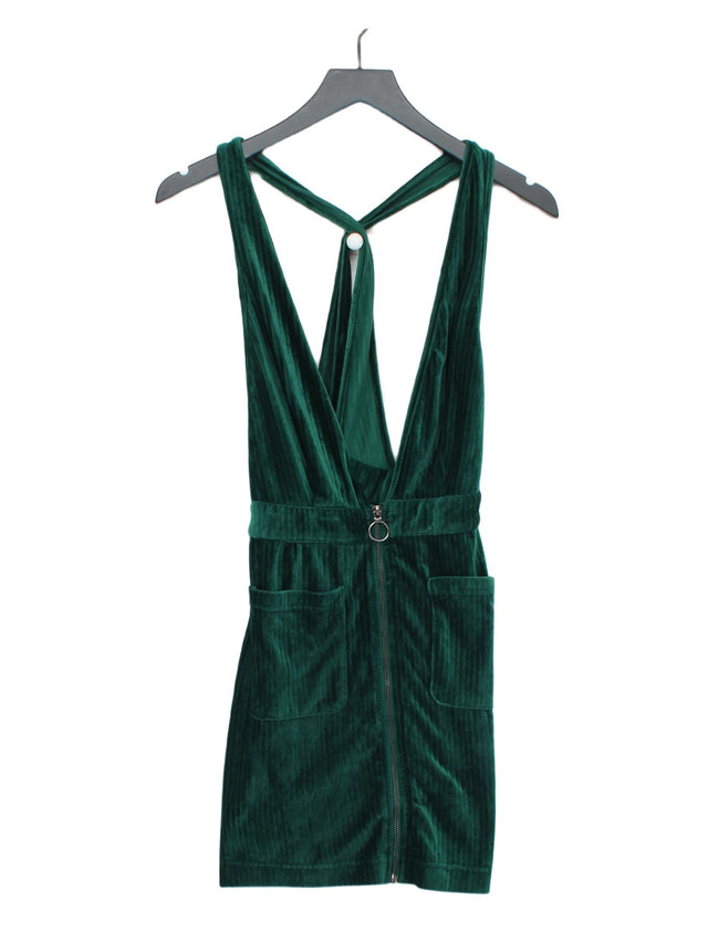 Moon River Women's Midi Dress S Green 100% Other