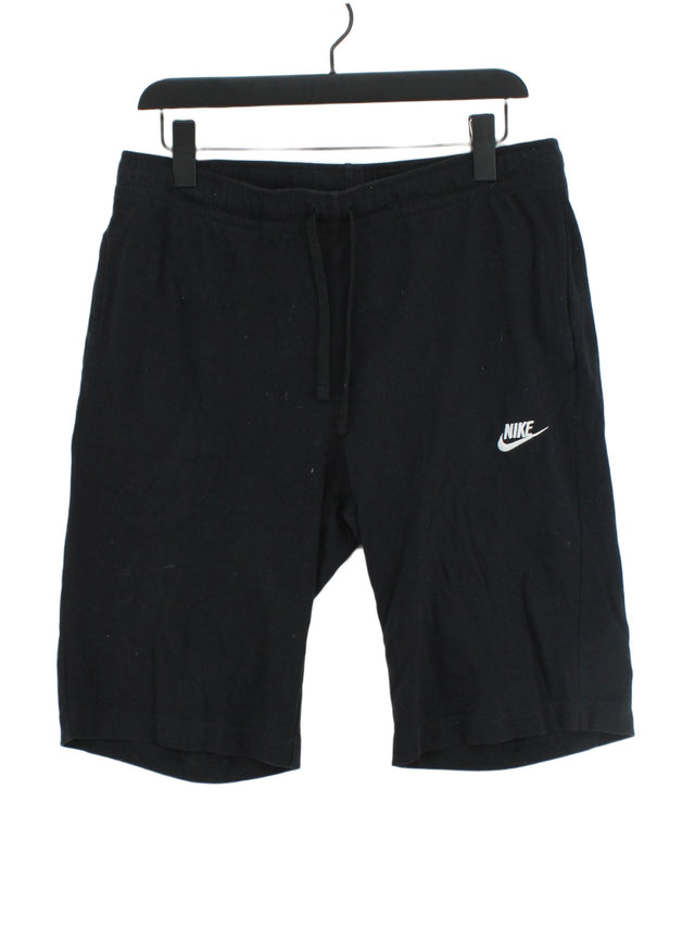 Nike Men's Shorts M Black 100% Cotton