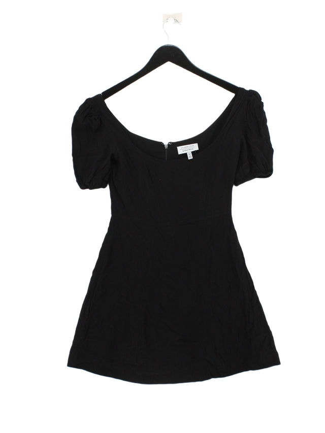 & Other Stories Women's Mini Dress UK 8 Black 100% Viscose