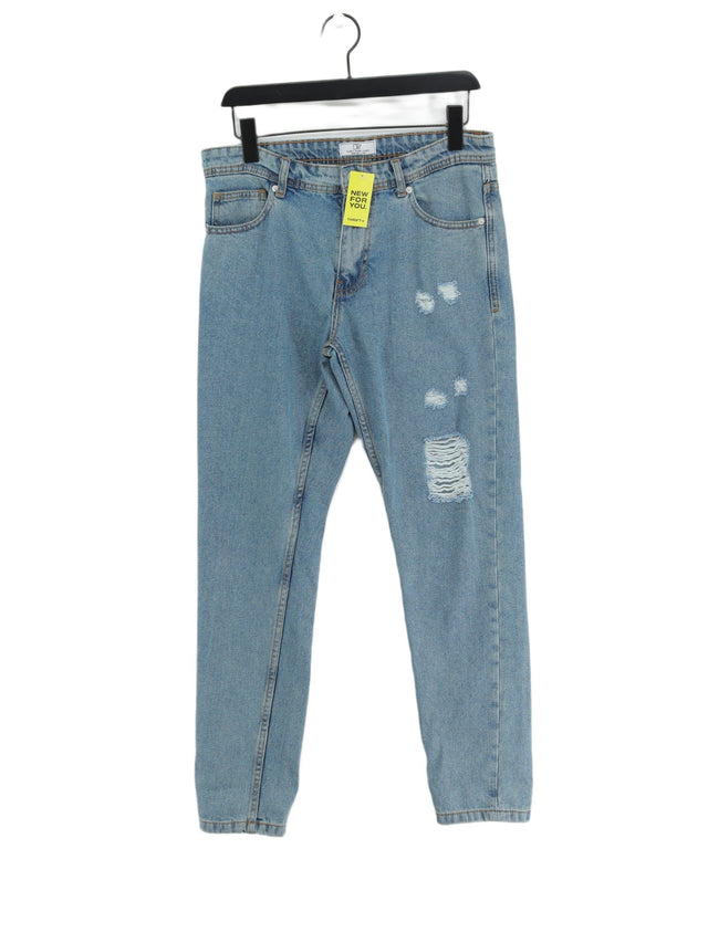 Don''t Think Twice Women's Jeans W 32 in Blue 100% Cotton