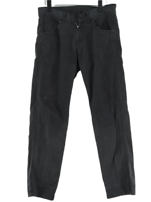Carhartt Men's Trousers W 30 in; L 32 in Black Cotton with Other, Polyester