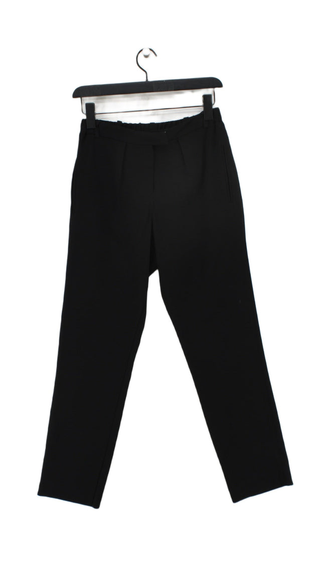 AR Red Women's Suit Trousers UK 8 Black 100% Polyester