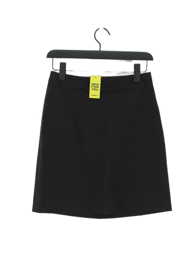 Everlane Women's Mini Skirt UK 6 Black Cotton with Elastane