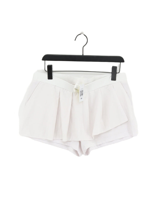 Fabletics Women's Midi Skirt M White Polyester with Elastane