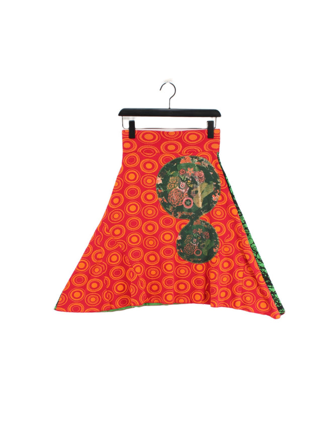Desigual Women's Midi Skirt XS Multi 100% Cotton