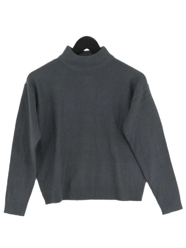 Brave Soul Women's Jumper XS Grey 100% Acrylic