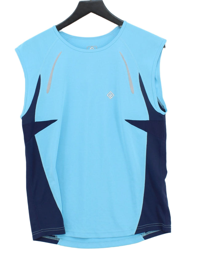 Ronhill Women's T-Shirt M Blue 100% Polyester