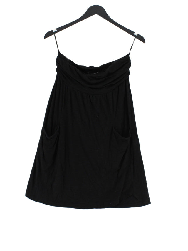 Express Women's Mini Dress S Black Cotton with Lyocell Modal