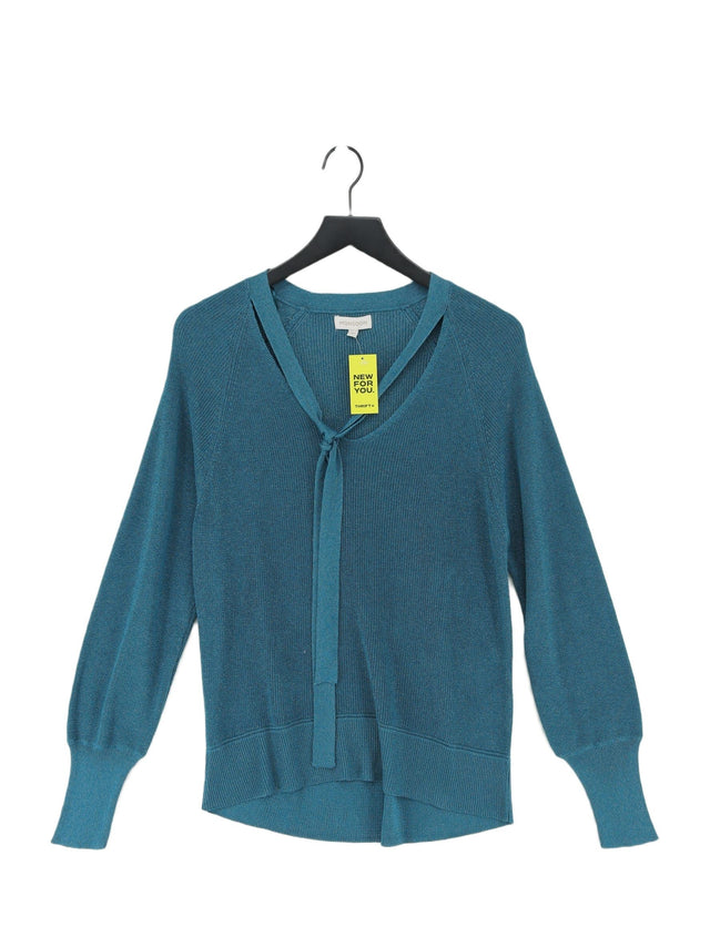 Monsoon Women's Jumper M Blue Viscose with Polyester