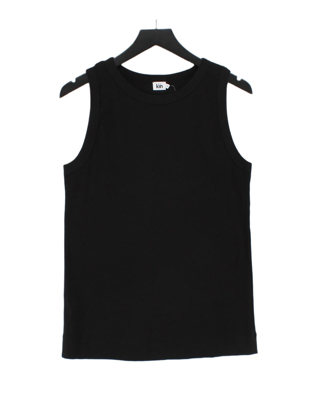 Kin Women's Top XL Black Cotton with Elastane