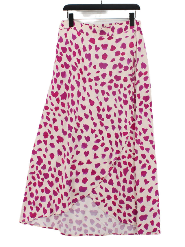 Fabienne Chapot Women's Maxi Skirt UK 12 Cream 100% Viscose