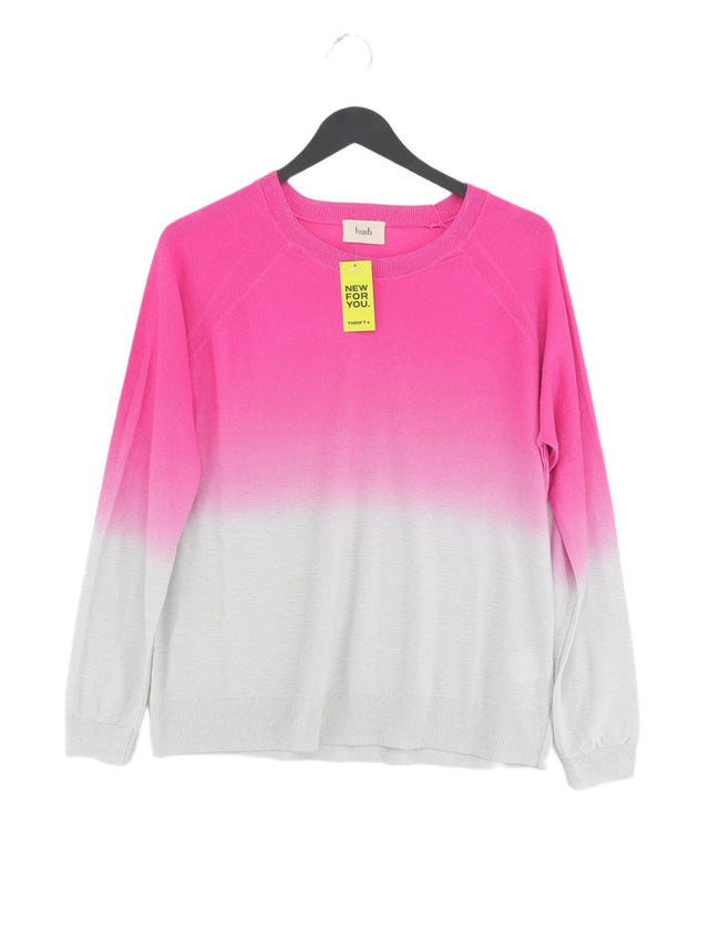 Hush Women's Jumper S Pink Viscose with Other, Polyester