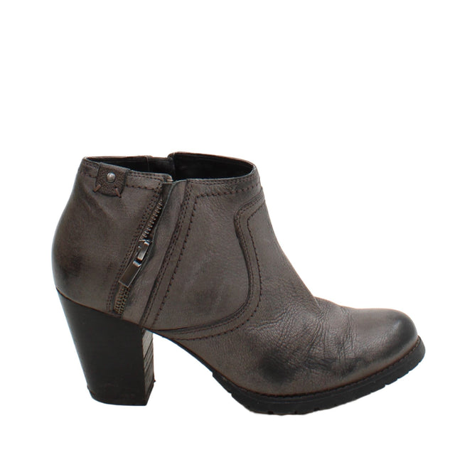 Clarks Women's Boots UK 5.5 Grey 100% Other