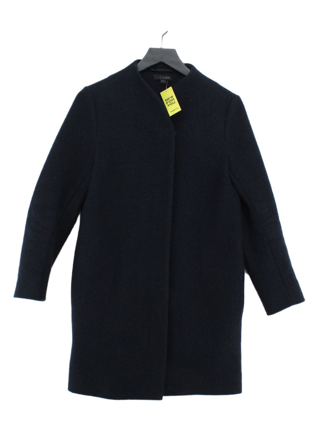 COS Women's Jacket UK 6 Blue 100% Wool