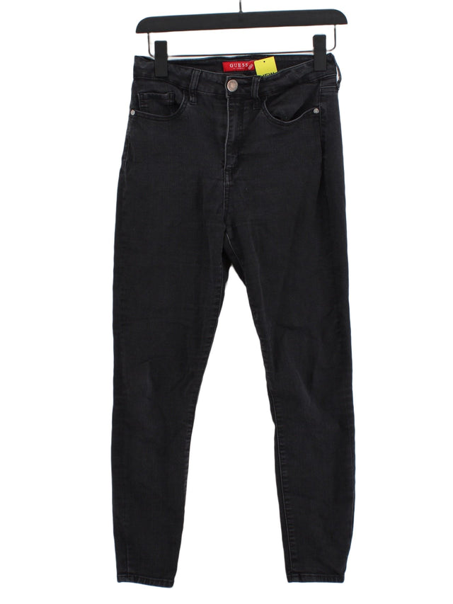 Guess Men's Jeans W 29 in Black Cotton with Elastane