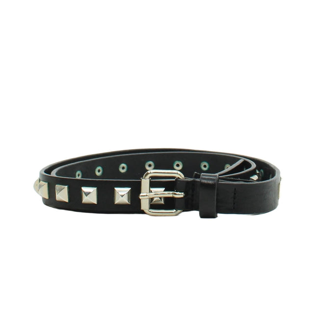 Maje Women's Belt W 34 in Black Leather with Other