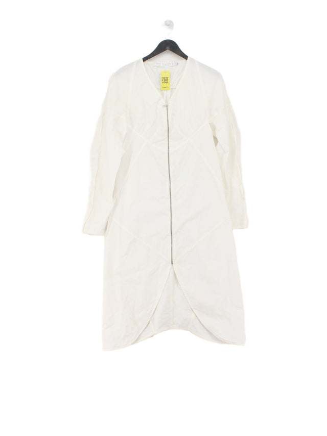 Ioanna Kourbela Women's Midi Dress S White 100% Cotton