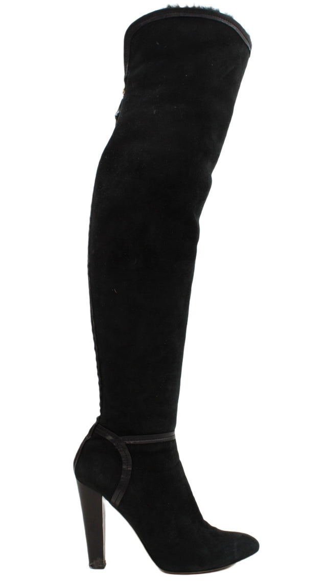 Jimmy Choo Women's Boots UK 4.5 Black 100% Other