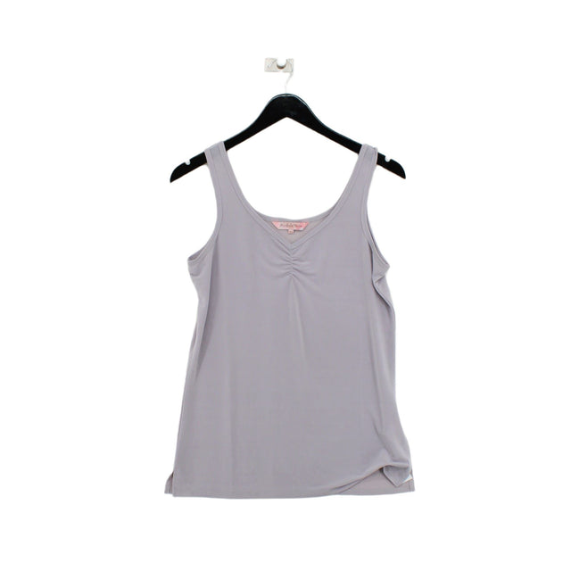 Michele Hope Women's T-Shirt UK 10 Purple Polyester with Elastane