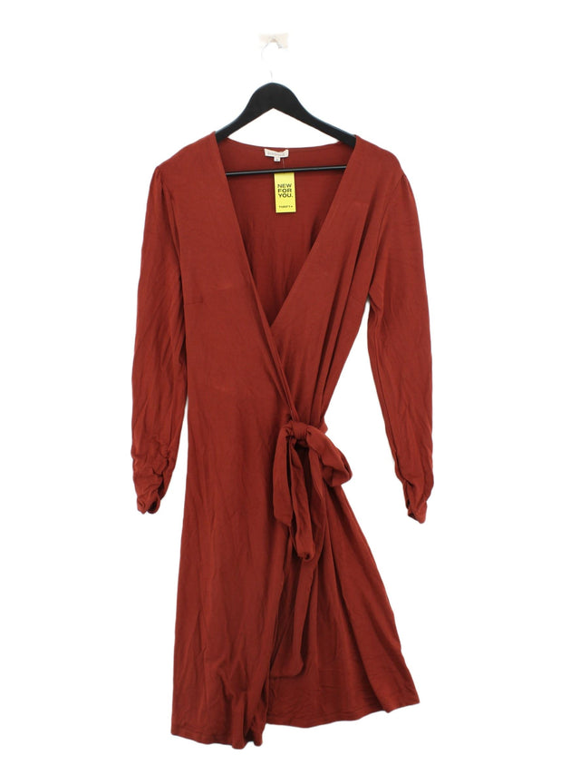 Kettlewell Women's Midi Dress M Brown Viscose with Elastane