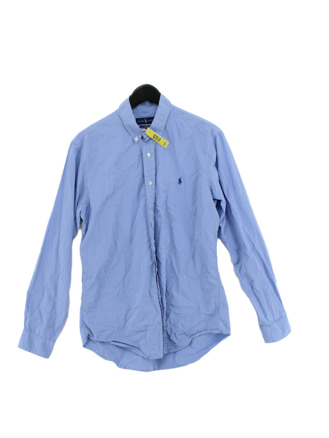 Ralph Lauren Men's Shirt L Blue 100% Cotton