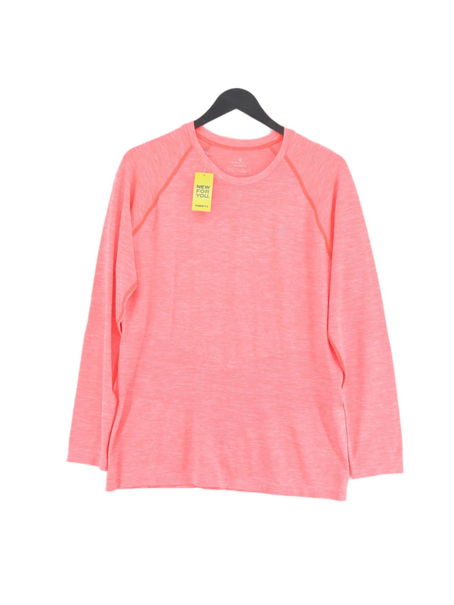 Ronhill Women's T-Shirt UK 14 Pink 100% Other