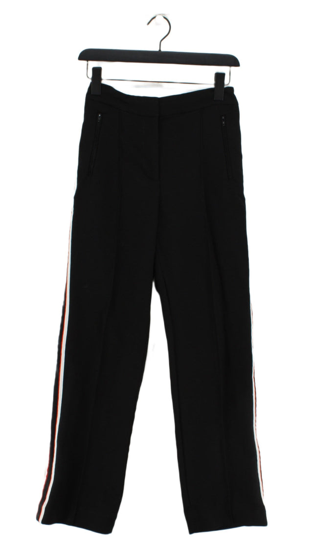 & Other Stories Women's Suit Trousers UK 8 Black 100% Polyester