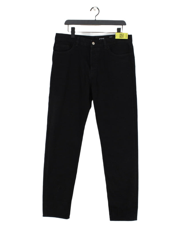 COS Men's Jeans W 34 in; L 34 in Black 100% Cotton