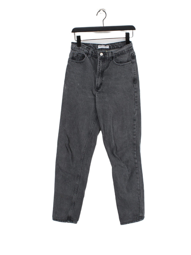 American Apparel Women's Jeans W 29 in Grey 100% Cotton
