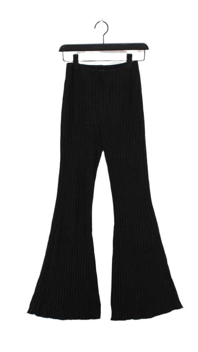 Bershka Women's Suit Trousers S Black 100% Other