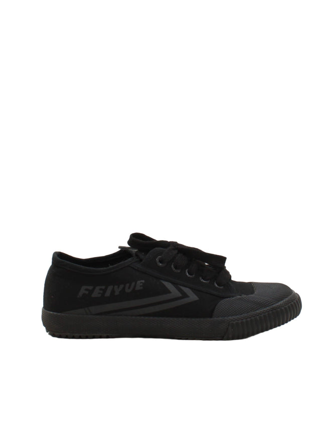 Feiyue Women's Trainers UK 3 Black 100% Other