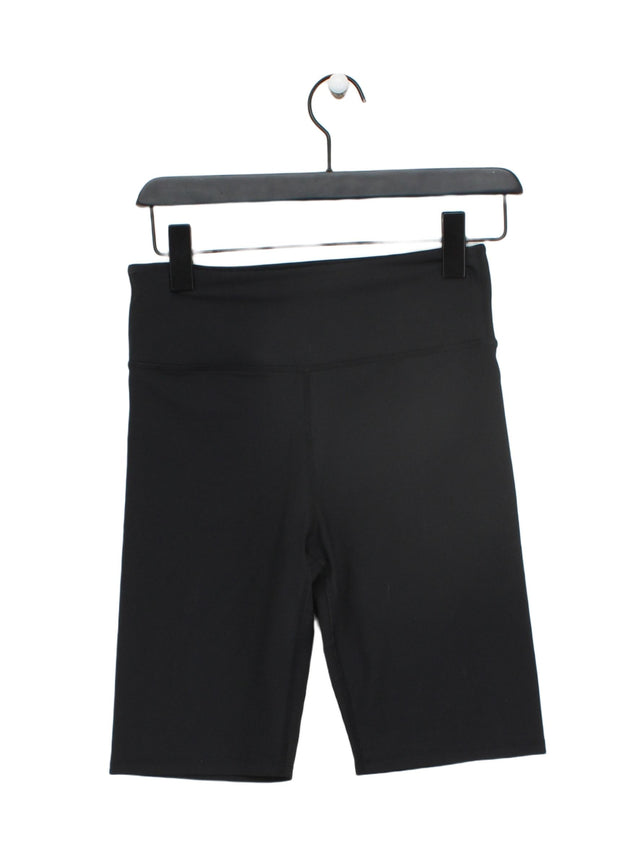 Soul Women's Shorts S Black Polyester with Nylon, Spandex