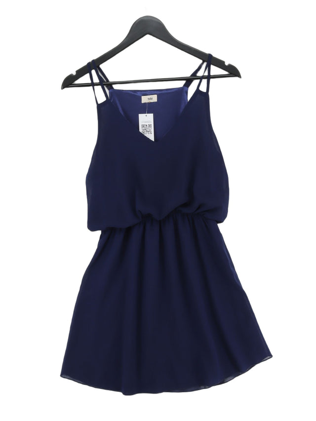 Tobi Women's Midi Dress M Blue 100% Polyester