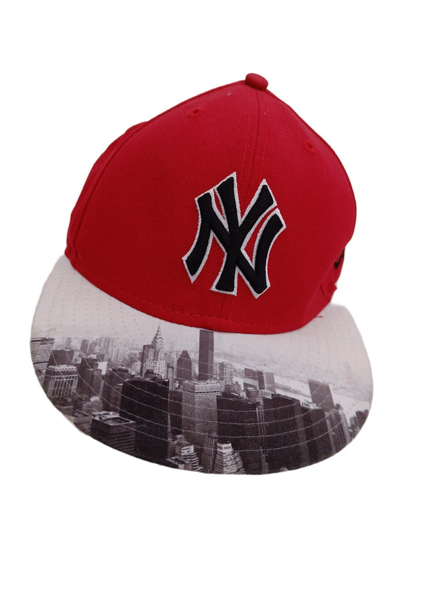 New Era Men's Hat M Red 100% Other