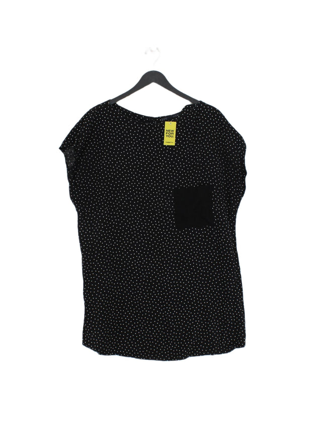 Zara Basic Women's Top XL Black 100% Other